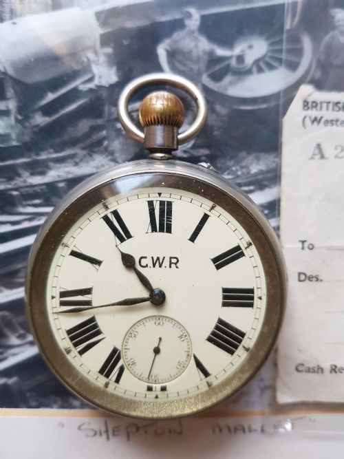GWR GREAT WESTERN RAILWAY POCKET WATCH ISSUE NO 1842 BY ROTHERHAMS DATING PRE1922 - ADDITIONAL PHOTO 2