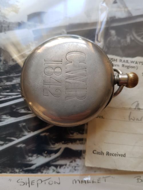 GWR GREAT WESTERN RAILWAY POCKET WATCH ISSUE NO 1842 BY ROTHERHAMS DATING PRE1922 - ADDITIONAL PHOTO 9