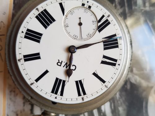 GWR GREAT WESTERN RAILWAY POCKET WATCH ISSUE NO 1842 BY ROTHERHAMS DATING PRE1922 - ADDITIONAL PHOTO 11