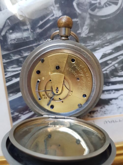 GWR GREAT WESTERN RAILWAY POCKET WATCH ISSUE NO 1842 BY ROTHERHAMS DATING PRE1922 - ADDITIONAL PHOTO 17
