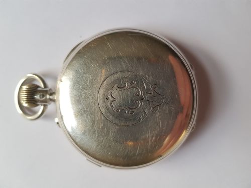 W EHRHARDT LARGE SOLID SILVER POCKET CHRONOGRAPH MAKERS TO THE ADMIRALTY DATING CIRCA 1896 - ADDITIONAL PHOTO 6