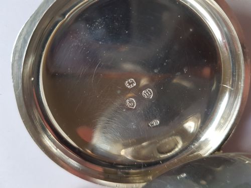 W EHRHARDT LARGE SOLID SILVER POCKET CHRONOGRAPH MAKERS TO THE ADMIRALTY DATING CIRCA 1896 - ADDITIONAL PHOTO 8