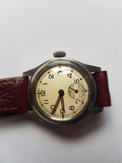 WW2 ENICAR ATP MILITARY ISSUED WATCH ISSUE NO ATP 462806 CIRCA 1942 - ADDITIONAL PHOTO 1