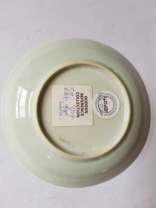 CHINESE BLUE AND WHITE DISH FORMERLY IN THE GODDEN COLLECTION DATING TO THE YONGZHENG PERIOD 17231735 - ADDITIONAL PHOTO 8