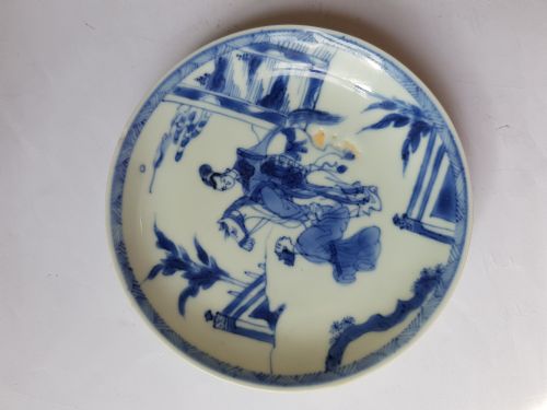 CHINESE BLUE AND WHITE DISH FORMERLY IN THE GODDEN COLLECTION DATING TO THE YONGZHENG PERIOD 17231735 - ADDITIONAL PHOTO 9