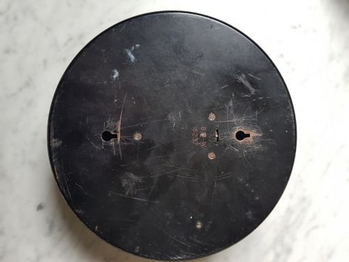A RARE BRW BRITISH RAIL WESTERN ISSUED RAILWAY CLOCK BY F W ELLIOTT NO BRW 5237 DATING CIRCA 1955 - ADDITIONAL PHOTO 3