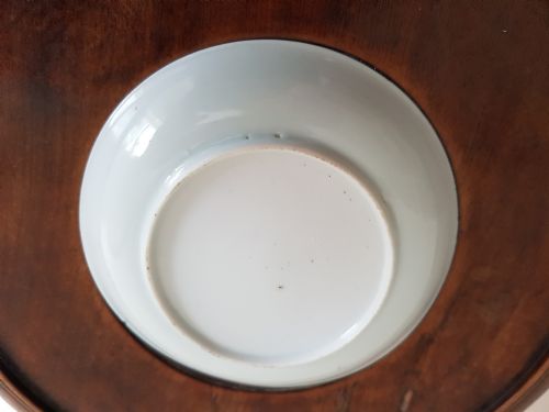 CHINESE FAMILLE ROSE SAUCER DISH DATING LATE YONGZHENG EARLY QIANLONG PERIOD - ADDITIONAL PHOTO 7