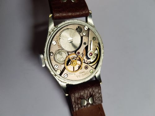 OMEGA BRITISH ROYAL NAVY ISSUE HS8 PILOTS WATCH NO 4908 CIRCA 1943 - ADDITIONAL PHOTO 10
