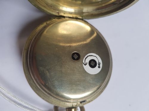 GREAT NORTHERN RAILWAY ISSUED POCKET WATCH BY JOHN WALKER ISSUE NO 553 DATING CIRCA 1860 - ADDITIONAL PHOTO 11