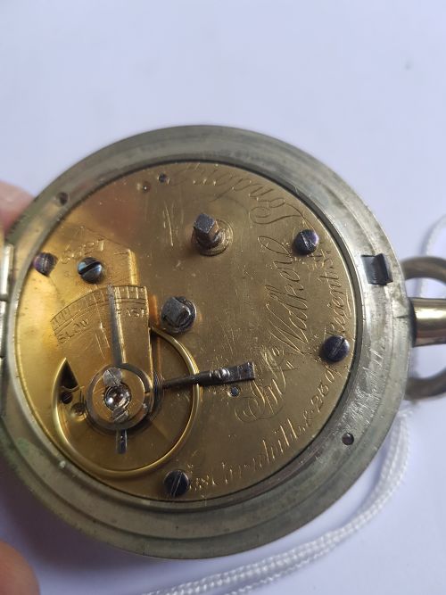 GREAT NORTHERN RAILWAY ISSUED POCKET WATCH BY JOHN WALKER ISSUE NO 553 DATING CIRCA 1860 - ADDITIONAL PHOTO 17