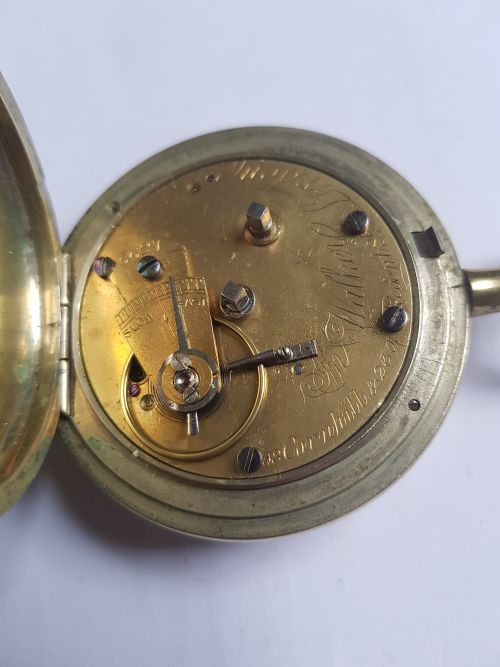 GREAT NORTHERN RAILWAY ISSUED POCKET WATCH BY JOHN WALKER ISSUE NO 553 DATING CIRCA 1860 - ADDITIONAL PHOTO 20
