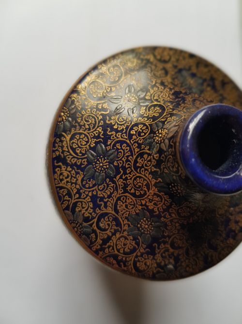 AN EXCEPTIONALLY FINE JAPANESE SATSUMA SMALL VASE BY KINKOZAN DATING MEIJI PERIOD - ADDITIONAL PHOTO 14