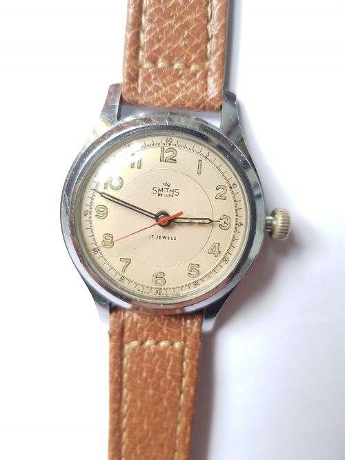 Smiths Deluxe 17 Jewel A454 Antarctic Dating Circa 1956/1957