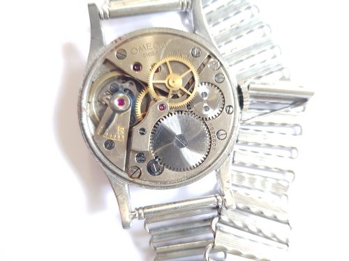 OMEGA RAF ISSUED PILOTS WATCH IN FULL STAINLESS STEEL CASE REF NO AM 6B159 659143 DATED 1943 - ADDITIONAL PHOTO 8