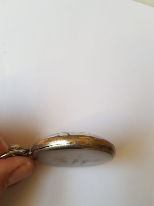 WW2 RAF ISSUED JAEGERLECOULTRE POCKET WATCH WITH ENLARGED SILVER SUBSECONDS DIAL NO 6E50 A26013 CIRCA 1942 - ADDITIONAL PHOTO 5