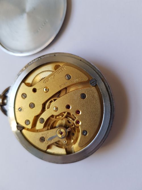 WW2 RAF ISSUED JAEGERLECOULTRE POCKET WATCH WITH ENLARGED SILVER SUBSECONDS DIAL NO 6E50 A26013 CIRCA 1942 - ADDITIONAL PHOTO 10