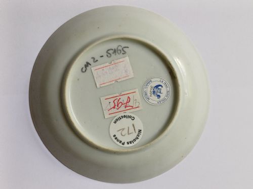 RESERVED VG PP KANGXI BLUE WHITE SMALL DISH FROM CA MAU WRECK CIRCA 1700 - ADDITIONAL PHOTO 5