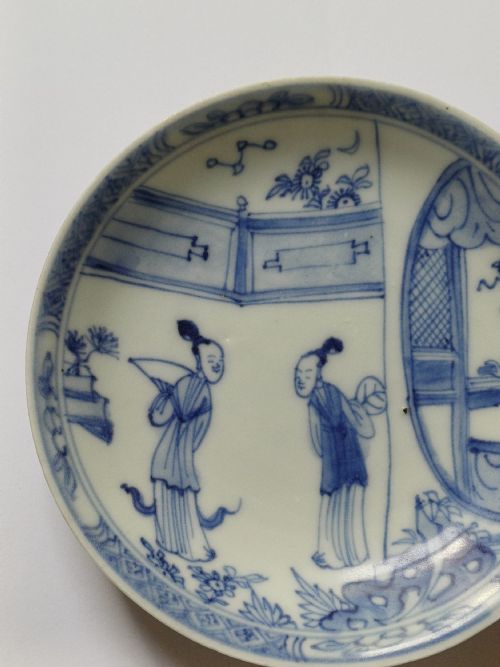 RESERVED VG PP KANGXI BLUE WHITE SMALL DISH FROM CA MAU WRECK CIRCA 1700 - ADDITIONAL PHOTO 2