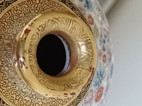 KINKOZAN SATSUMA 1000 FLOWERHEAD VASE DATING TO THE MEIJI PERIOD - ADDITIONAL PHOTO 25