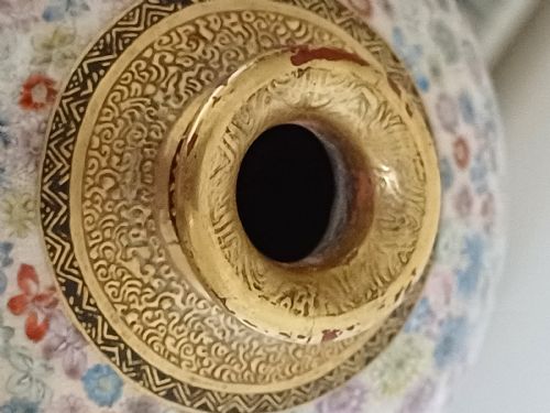 KINKOZAN SATSUMA 1000 FLOWERHEAD VASE DATING TO THE MEIJI PERIOD - ADDITIONAL PHOTO 26