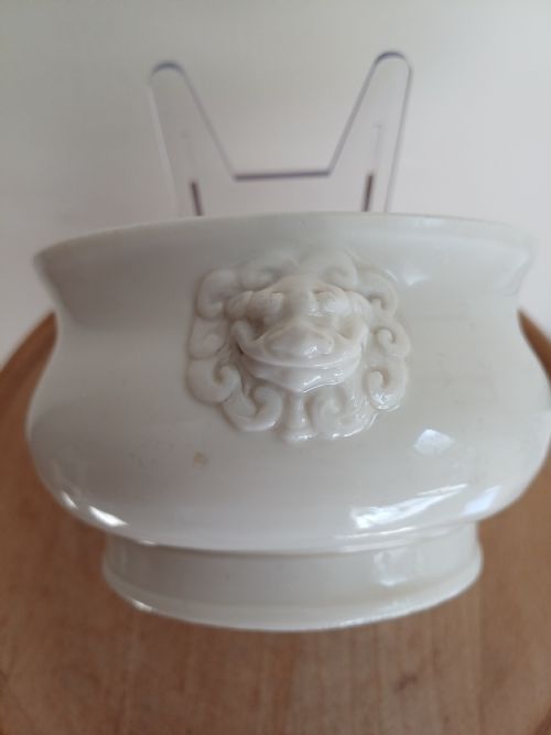 CHINESE BLANC DE CHINE CENSER CIRCA 1620 1650 - ADDITIONAL PHOTO 3