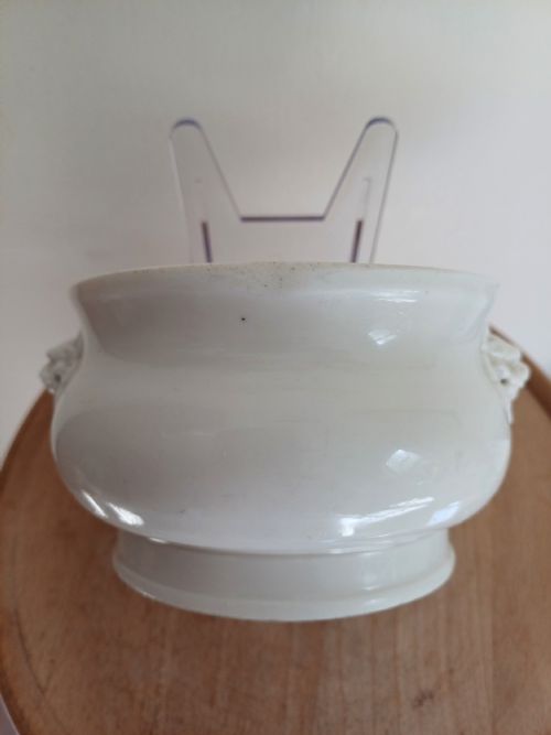 CHINESE BLANC DE CHINE CENSER CIRCA 1620 1650 - ADDITIONAL PHOTO 8