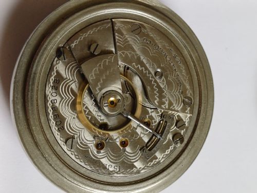 NORTH BRITISH RAILWAY POCKET WATCH BY ELGIN NO 485 DATING PRE 1920 - ADDITIONAL PHOTO 13