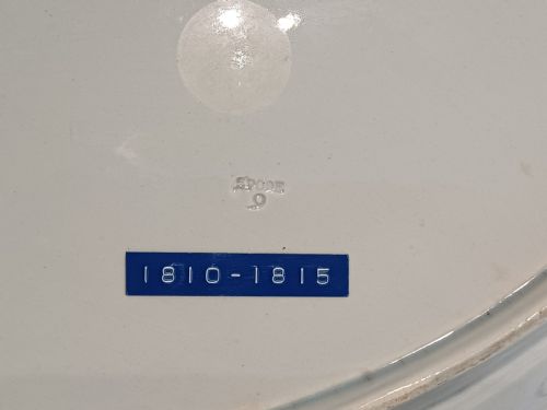 RESERVED AL SPODE LARGE BLUE WHITE TRANSFER PRINT TUREEN STAND BRIDGE OF LUCANO CIRCA 1810 TO 1815 - ADDITIONAL PHOTO 2