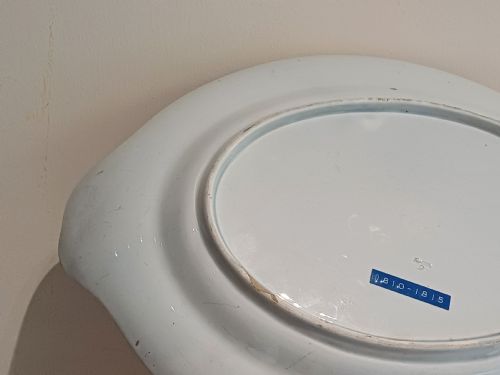 RESERVED AL SPODE LARGE BLUE WHITE TRANSFER PRINT TUREEN STAND BRIDGE OF LUCANO CIRCA 1810 TO 1815 - ADDITIONAL PHOTO 9