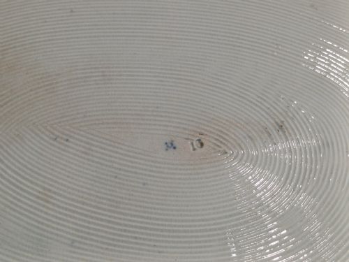 BLUE WHITE TRANSFER PRINT LARGE CHINESE GARDEN MEAT PLATE CIRCA 1840 - ADDITIONAL PHOTO 7