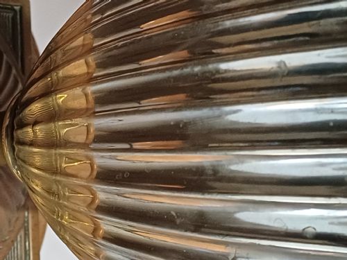BRASS AND SILVERED BOWL URN SHAPED JARDINIRE OF NEOCLASSICAL DESIGN DATING POSSIBLY VICTORIAN OR REGENCY PERIOD - ADDITIONAL PHOTO 7