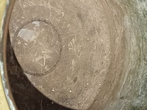 BRASS AND SILVERED BOWL URN SHAPED JARDINIRE OF NEOCLASSICAL DESIGN DATING POSSIBLY VICTORIAN OR REGENCY PERIOD - ADDITIONAL PHOTO 10