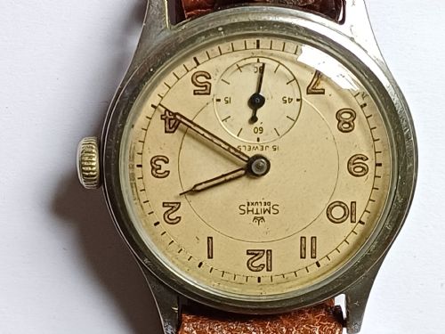 SMITHS 15 JEWEL A404 EVEREST VERSION DATING CIRCA 1954 - ADDITIONAL PHOTO 9