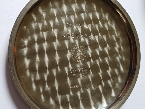 SOLD CL WW2 ZENITH HS3 BRITISH ROYAL NAVY ISSUED POCKET WATCH ISSUE NO 7704 LATER UPDATED WITH DECIMAL DIAL DATING CIRCA 1940 - ADDITIONAL PHOTO 11