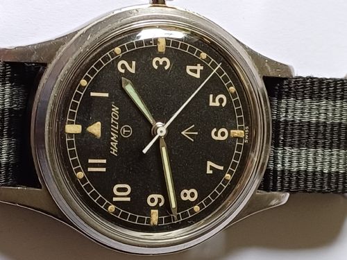 RESERVED BC PP RAF ISSUED HAMILTON 6B9101000 CAL 75 NAVIGATION OR PILOTS WATCH CIRCA 1967 - ADDITIONAL PHOTO 6