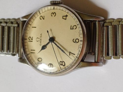 OMEGA WW2 RAF ISSUED 6B159 PILOTS ALL STAINLESS STEEL WATCH REISSUED PAKISTAN AIRFORCE - ADDITIONAL PHOTO 2