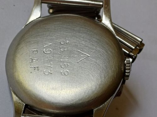 OMEGA WW2 RAF ISSUED 6B159 PILOTS ALL STAINLESS STEEL WATCH REISSUED PAKISTAN AIRFORCE - ADDITIONAL PHOTO 25