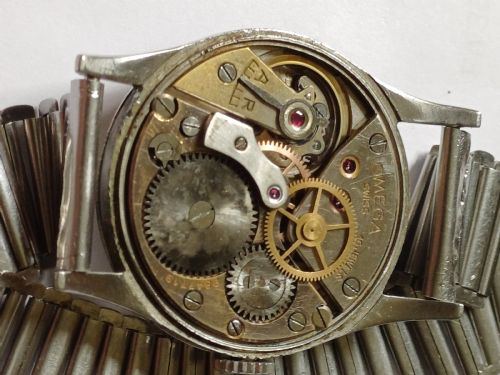 OMEGA WW2 RAF ISSUED 6B159 PILOTS ALL STAINLESS STEEL WATCH REISSUED PAKISTAN AIRFORCE - ADDITIONAL PHOTO 29