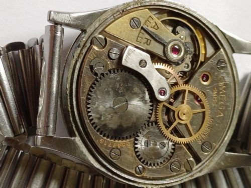 OMEGA WW2 RAF ISSUED 6B159 PILOTS ALL STAINLESS STEEL WATCH REISSUED PAKISTAN AIRFORCE - ADDITIONAL PHOTO 26