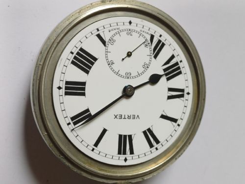 SOLD BW BRITISH RAIL SOUTHERN REGION STATIONMASTER OR GUARDS POCKET WATCH BY VERTEX NO BR S 5033 DATING POST 1948 - ADDITIONAL PHOTO 6