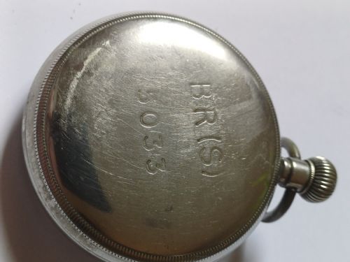 SOLD BW BRITISH RAIL SOUTHERN REGION STATIONMASTER OR GUARDS POCKET WATCH BY VERTEX NO BR S 5033 DATING POST 1948 - ADDITIONAL PHOTO 7