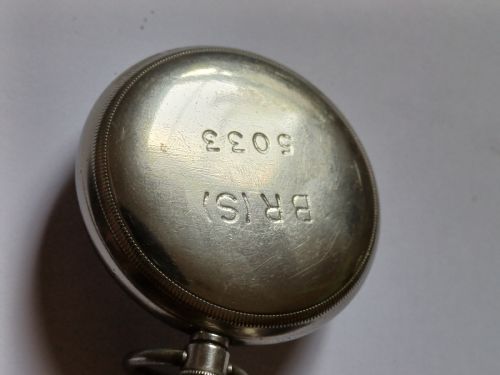 SOLD BW BRITISH RAIL SOUTHERN REGION STATIONMASTER OR GUARDS POCKET WATCH BY VERTEX NO BR S 5033 DATING POST 1948 - ADDITIONAL PHOTO 8