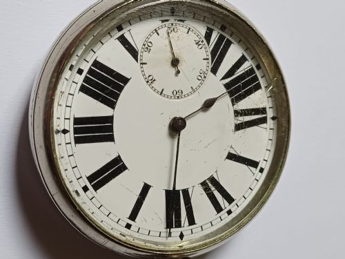 RARE DUBLIN AND SOUTH EAST RAILWAY STATIONMASTER OR GUARDS POCKET WATCH ISSUE NO D S E R 27 DATING PRE1925 - ADDITIONAL PHOTO 1