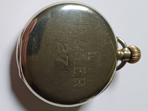 RARE DUBLIN AND SOUTH EAST RAILWAY STATIONMASTER OR GUARDS POCKET WATCH ISSUE NO D S E R 27 DATING PRE1925 - ADDITIONAL PHOTO 6