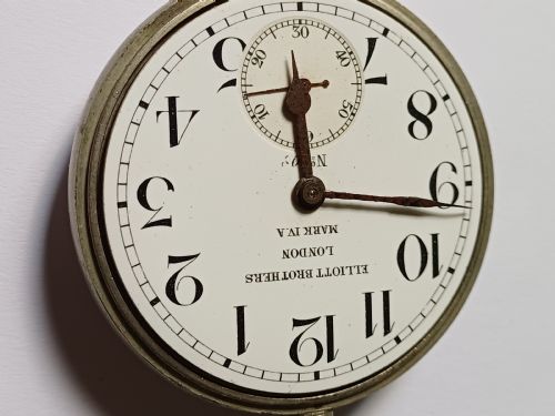 ROYAL FLYING CORPS ISSUED MARK IV A COCKPIT WATCH BY ELLIOTT BROTHERS LONDON ISSUE NO 809 DATING CIRCA 1916 - ADDITIONAL PHOTO 7