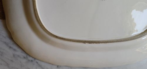 MINTON RECTANGULAR PLATTER IN THE CHINESE TREE PATTERN REF NO 1959 DATING CIRCA 1840 - ADDITIONAL PHOTO 9