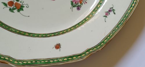 CHINESE ARMORIAL PORCELAIN PLATE WITH ARMS FOR HENLEY EARL OF NORTHINGTON DATING CIRCA 1780 - ADDITIONAL PHOTO 8