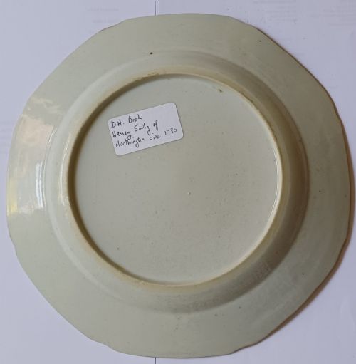 CHINESE ARMORIAL PORCELAIN PLATE WITH ARMS FOR HENLEY EARL OF NORTHINGTON DATING CIRCA 1780 - ADDITIONAL PHOTO 12