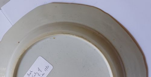 CHINESE ARMORIAL PORCELAIN PLATE WITH ARMS FOR HENLEY EARL OF NORTHINGTON DATING CIRCA 1780 - ADDITIONAL PHOTO 15
