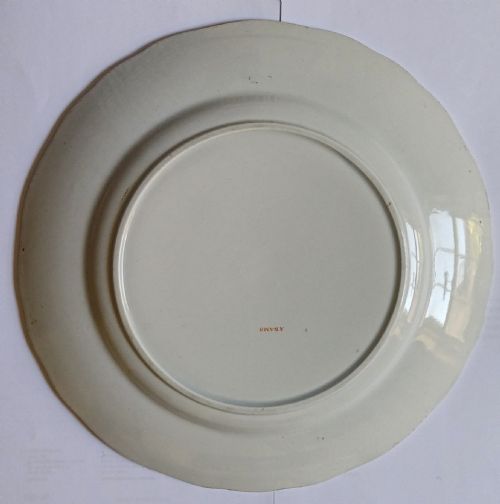 RESERVED PS A FINE ENGLISH BOTANICAL PLATE SIGNED ADAMS IN IRON RED TO THE REVERSE DATING MID19TH CENTURY - ADDITIONAL PHOTO 6